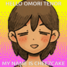 Hello Omori Tenor My Name Is Cheezcake Omori Kel GIF - Hello Omori Tenor My Name Is Cheezcake Hello Omori Tenor Cheezcake GIFs