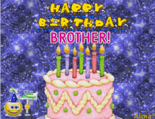 Happy Birthday Brother GIF - Happy Birthday Brother Felicidades GIFs