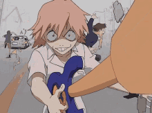 Fooly Cooly Flcl GIF - Fooly Cooly Flcl Crazy Lady GIFs