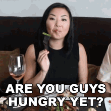 Are You Guys Hungry Yet Tinger Hseih GIF - Are You Guys Hungry Yet Tinger Hseih Dash Of Ting GIFs