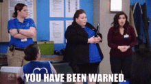 Superstore Amy Sosa GIF - Superstore Amy Sosa You Have Been Warned GIFs