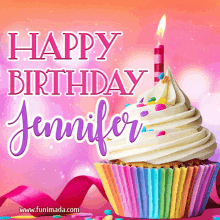 Happy Birthday Happy Birthday Jennifer GIF - Happy Birthday Happy Birthday Jennifer Jennifer GIFs