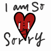 I Am So Sorry Sorry GIF - I Am So Sorry Sorry Heart GIFs