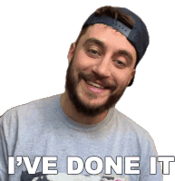 Ive Done It Casey Frey Sticker - Ive Done It Casey Frey I Did It Stickers