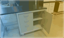 Lab Cabinets Lab Workstation GIF - Lab Cabinets Lab Workstation Instrument Table GIFs