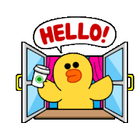 Hello Hi Sticker - Hello Hi Window Stickers