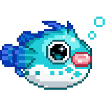 fish pixel fishy