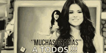 Muchas Gracias Selena Gomez GIF - Muchas Gracias Gracias Selena Gomez GIFs