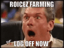 Farm Roicez GIF - Farm Roicez Log Off Now GIFs