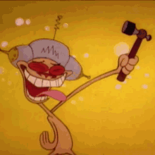 Happy Happy Joy Joy Pain GIF - Happy Happy Joy Joy Pain Ren And Stimpy GIFs