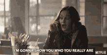 Im Gonna Show You Who You Really Are Ambyr Childers GIF - Im Gonna Show You Who You Really Are Ambyr Childers Candace Stone GIFs