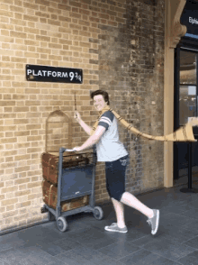 Harry Potter Platform934 GIF - Harry Potter Platform934 Hogwarts GIFs