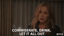Commiserate Drink GIF - Commiserate Drink Let It All Out GIFs