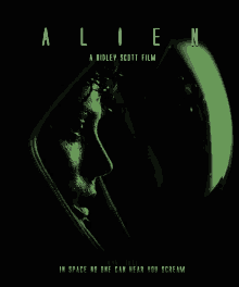 Alien Movie Poster GIF - Alien Movie Poster Sigourney Weaver GIFs