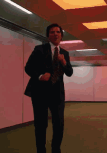 Severence Adam Scott GIF - Severence Adam Scott Dancing With Disco Lights In Office GIFs