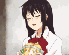 Anime Girl GIF - Anime Girl Eating GIFs