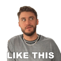 Like This Casey Frey Sticker - Like This Casey Frey Same As This Stickers