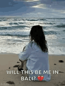 Girl Alone On The Beach Forever Alone GIF - Girl Alone On The Beach Forever Alone Waiting GIFs