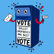 Ballot Drop Boxes Are The Best Vote GIF - Ballot Drop Boxes Are The Best Vote Ballot GIFs