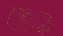 Drawing Cat GIF - Drawing Cat Lick GIFs