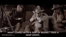 blazing saddles farting what comes with a side of beans