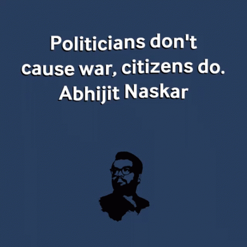 Abhijit Naskar Peace GIF - Abhijit Naskar Naskar Peace GIFs