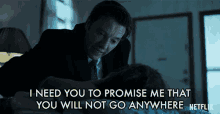 I Need You To Promise Me That You Will Not Go Anywhere Jason Butler Harner GIF - I Need You To Promise Me That You Will Not Go Anywhere Jason Butler Harner Roy Petty GIFs