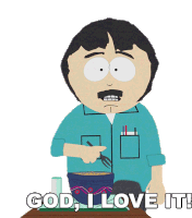 God I Love It Randy Marsh Sticker - God I Love It Randy Marsh South Park Stickers