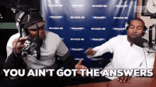 All Questions GIF - Kanye West You Aint Got The Answers No Answers GIFs