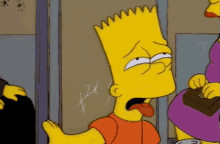 Over My Head GIF - Over My Head The Simpsons Bart GIFs