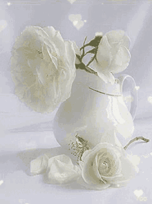 White Roses GIF - White Roses GIFs