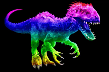 Gay Rainbow GIF - Gay Rainbow Dinosaur GIFs