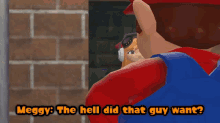 Smg4 Meggy GIF - Smg4 Meggy The Hell Did That Guy Want GIFs
