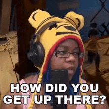 How Did You Get Up There Aychristenegames GIF - How Did You Get Up There Aychristenegames How Could You Go Up There GIFs