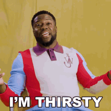 Im Thirsty Kevin Hart GIF - Im Thirsty Kevin Hart Bustle GIFs
