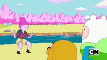 Princess Bubblegum Adventure Time GIF - Princess Bubblegum Adventure Time Jump GIFs
