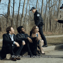 Youre Both Under Arrest Jay Dipersia GIF - Youre Both Under Arrest Jay Dipersia Maia Rindell GIFs