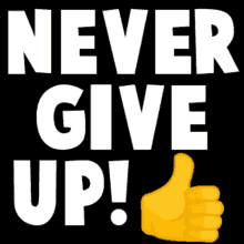 Ringovai Never Give Up GIF - Ringovai Never Give Up Thumbs Up GIFs