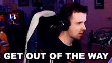 Get Out Of The Way Dr Lupo GIF - Get Out Of The Way Dr Lupo Move GIFs