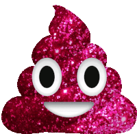 Bling Sparkle Sticker - Bling Sparkle Poop Emoji Stickers