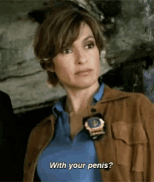 Olivia Benson With Your Penis GIF - Olivia Benson With Your Penis Svu GIFs