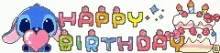 Hbd Happy Birthday GIF - Hbd Happy Birthday Stitch GIFs. 
