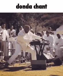 Kanye West Donda GIF - Kanye West Donda Donda Chant GIFs