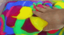 slime colorful