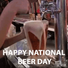 Happy National Beer Day Pitcher GIF - Happy National Beer Day Beer Beer Day GIFs