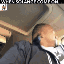 Solange Minivan GIF - Solange Minivan Sunroof GIFs