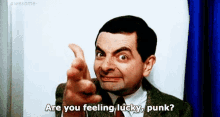 Mr Bean Feelinglucky GIF - Mr Bean Feelinglucky Punk GIFs
