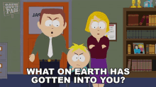 What On Earth Has Gotten Into You Butters Stotch GIF - What On Earth Has Gotten Into You Butters Stotch Stephen Stotch GIFs