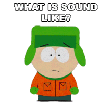 What Is Sound Like Kyle Broflovski Sticker - What Is Sound Like Kyle Broflovski South Park Stickers