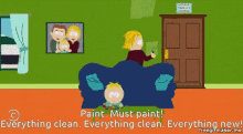 South Park Crazy GIF - South Park Crazy Painting GIFs